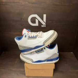 Jordan 3 Retro True Blue (2016) Size 12 (Pre-Owned) - Image 1