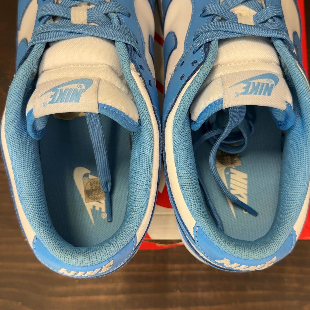 Nike Dunk Low UNC (2021) Size 12 (Pre-Owned) - aux