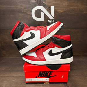Jordan 1 Retro High Satin Snake Chicago (Women's) - Image 1