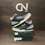 Jordan 3 Retro Black Cement (2018) (GS) Size 7Y (Pre-Owned) - Image 1