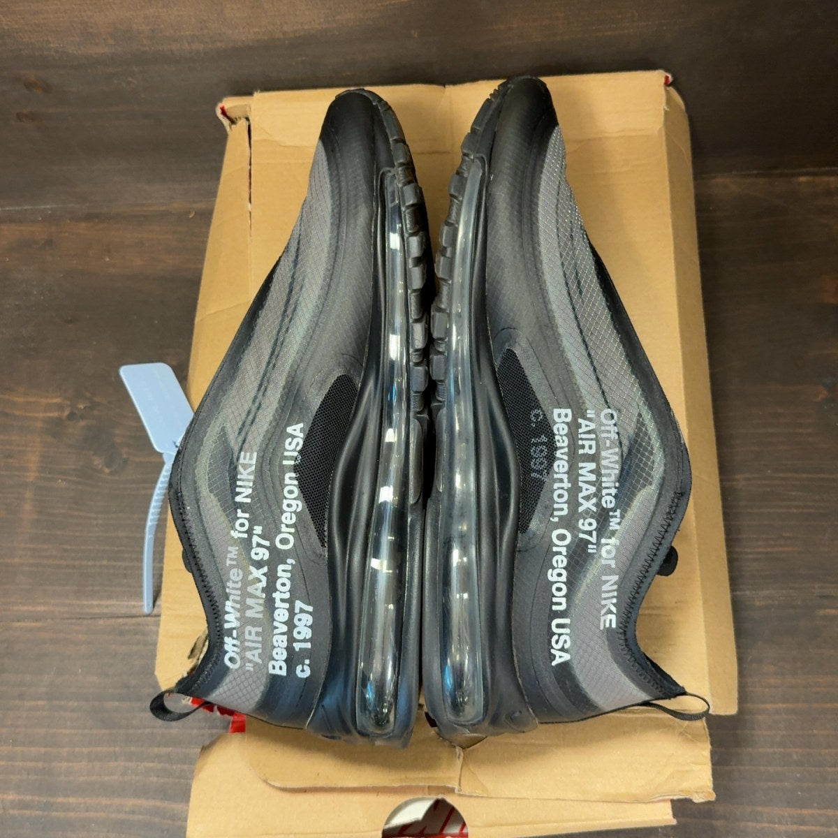 Nike Air Max 97 Off-White Black - Image 6
