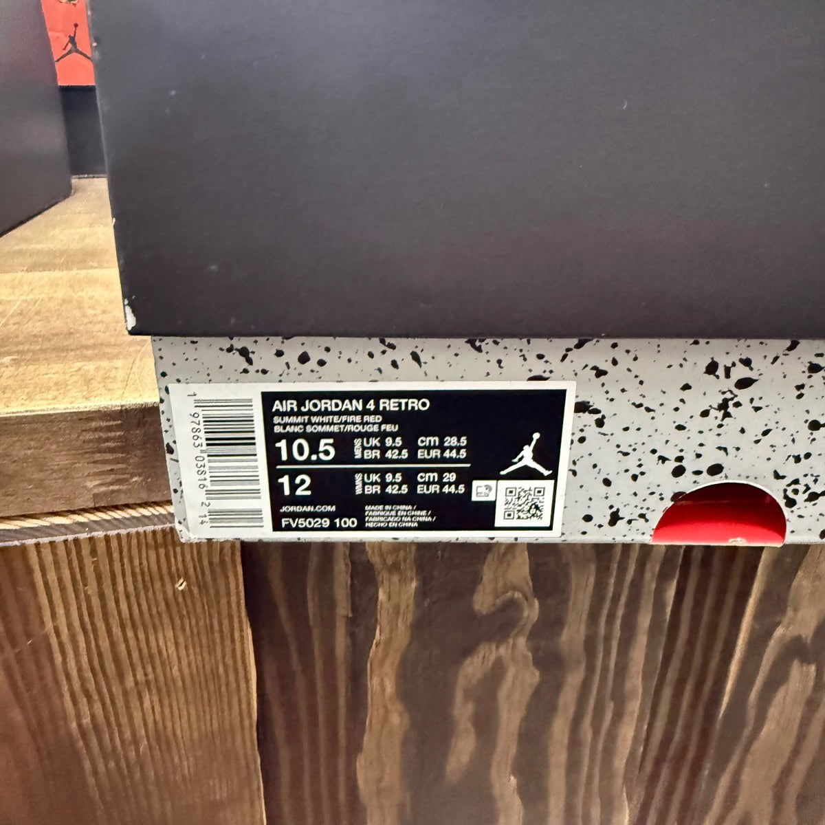 Jordan 4 Retro White Cement (2025) - Image 6