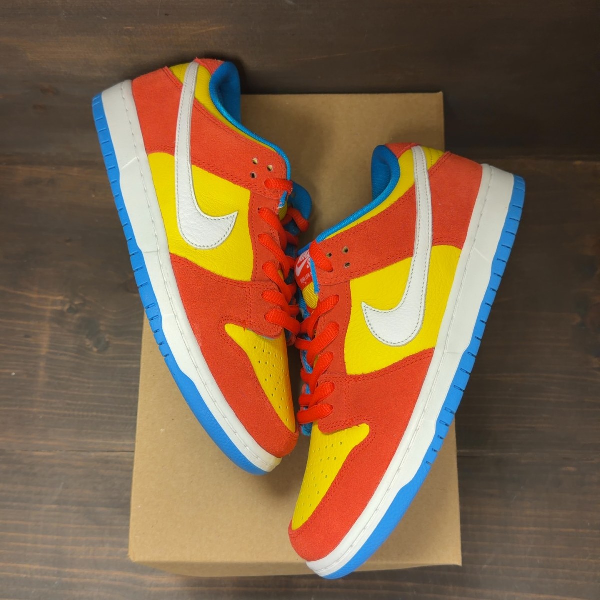 Nike SB Dunk Low Pro Bart Simpson Size 9.5 - Image 2