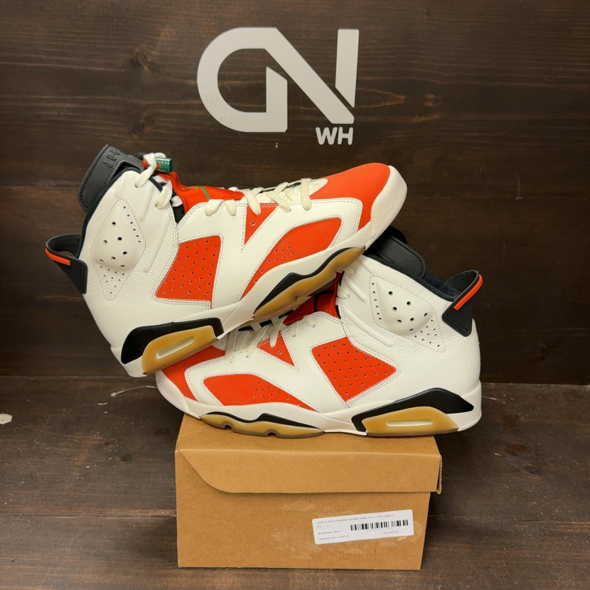 Jordan 6 Retro Gatorade Like Mike White Size 11 (Pre-Owned) - Image 1