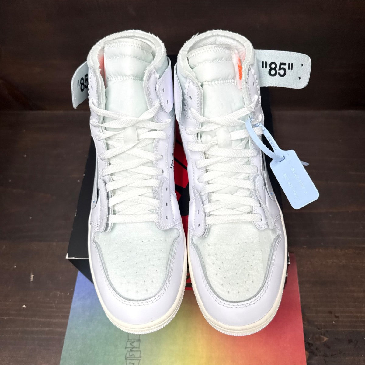 Jordan 1 Retro High Off-White Alaska Size 12.5 (Pre-Owned) - back
