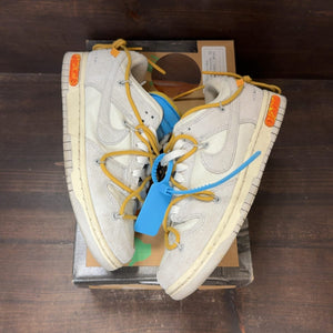Nike Dunk Low Off-White Lot 34 Size 7 (Pre-Owned) - back