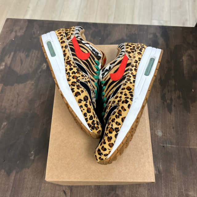 Nike Air Max 1 atmos Animal Pack 2.0 (All Black Box) (2018) Size 10.5 (Pre-Owned) - Image 1