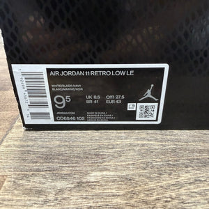 Jordan 11 Retro Low Snake Navy (2019) - Image 6