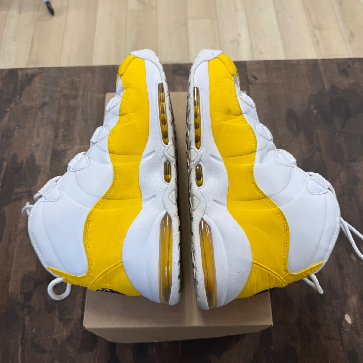 Nike Air Max Uptempo 95 Lakers Size 13 (Pre-Owned) - Image 4