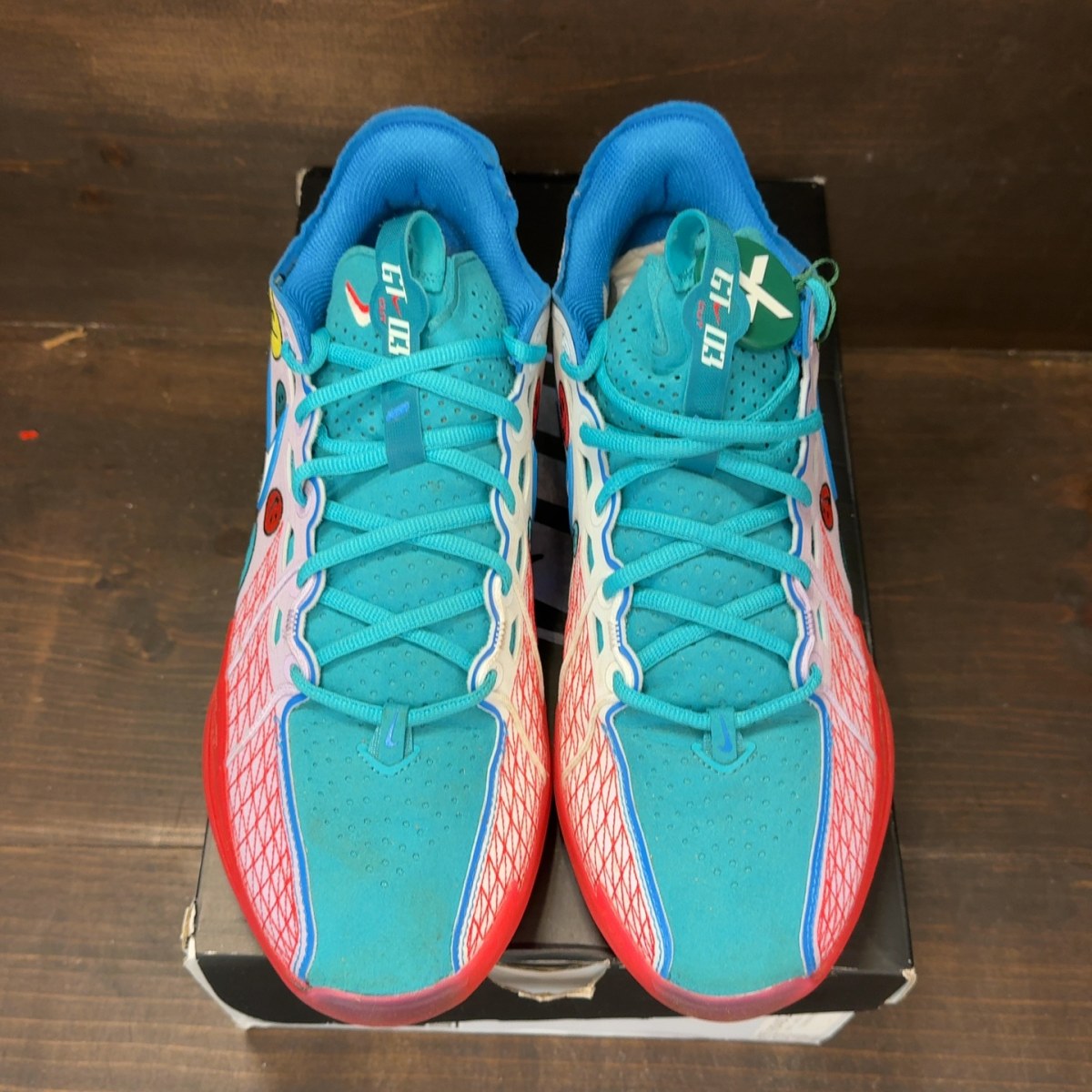 Nike Air Zoom GT Cut 3 Jewell Loyd Dusty Cactus Lilac Bloom Size 10.5 (Pre-Owned) - tag