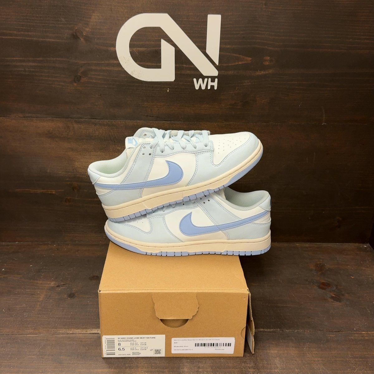 Nike Dunk Low Next Nature Blue Tint (Women's) Size 8W (Pre-Owned) - front