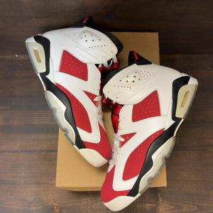 Jordan 6 Retro Carmine (2014) Size 10 (Pre-Owned) - Image 2