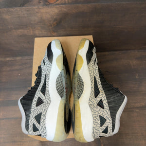 Jordan 11 Retro Low IE Black Cement Size 9 (Pre-Owned) - Image 6