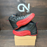 Jordan 12 Retro Flu Game (2025) (GS) Size 7Y (Pre-Owned) - Image 1