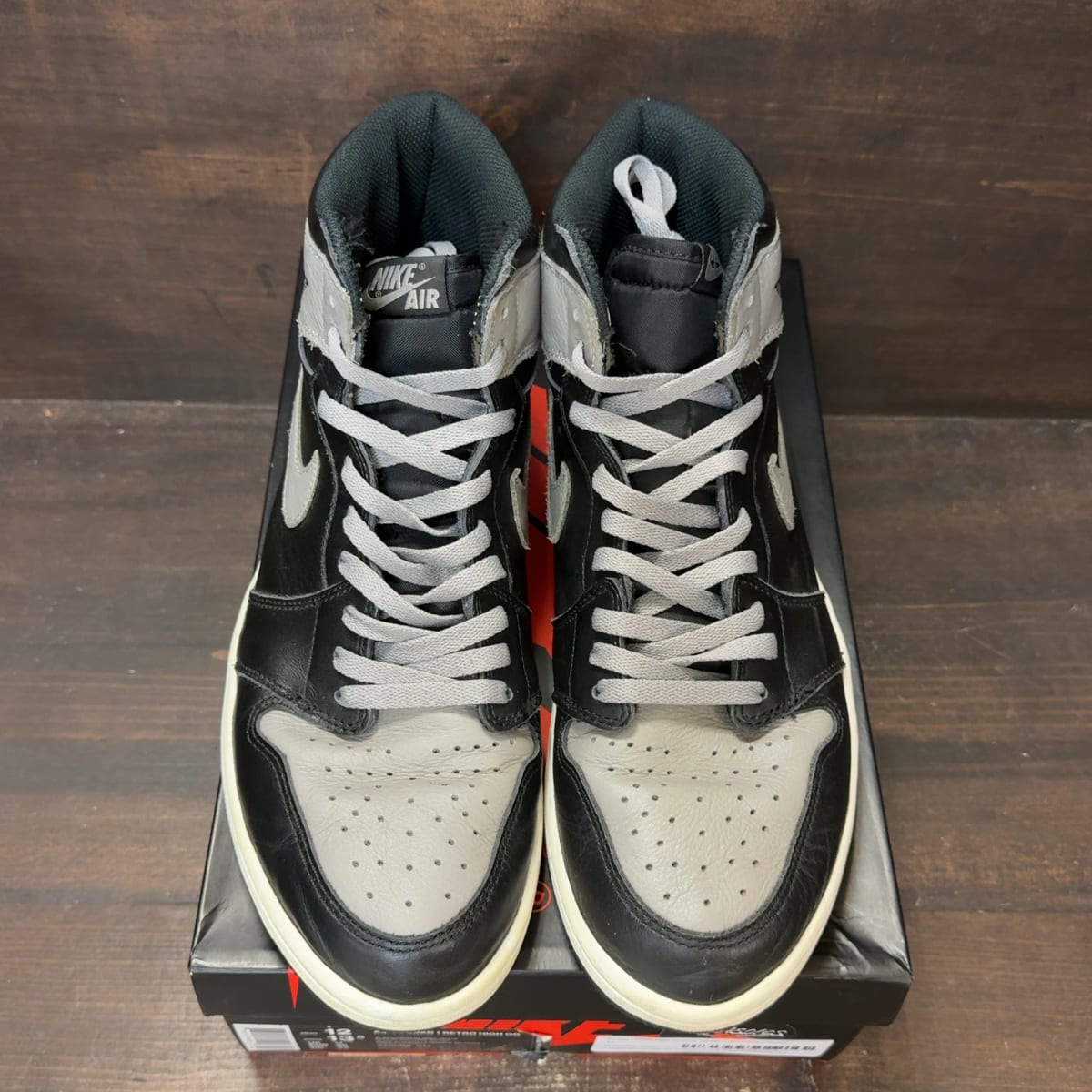 Jordan 1 Retro High Shadow (2018) Size 12 (Pre-Owned) - tag