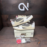 Jordan 1 Retro Low OG SP Travis Scott Reverse Mocha Size 10 (Pre-Owned) - front