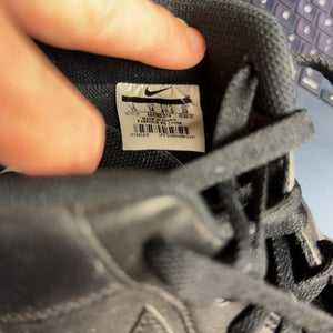 Nike Air Force 1 Low Crest Logo Black Size 15 (Pre-Owned) - front