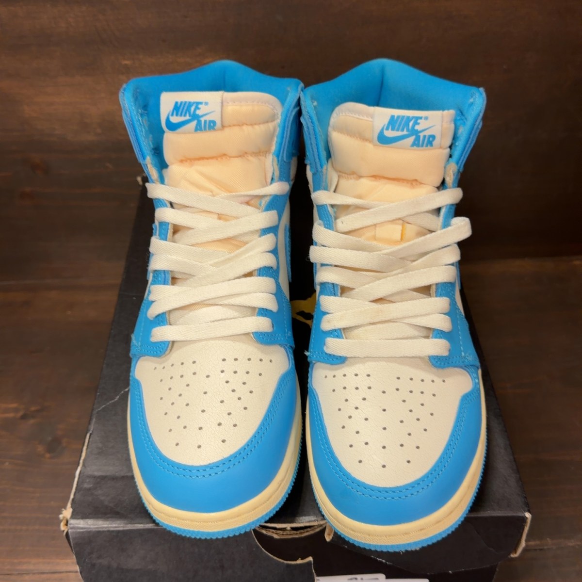 Jordan 1 Retro High OG UNC Reimagined (GS) Size 7Y (Pre-Owned) - Image 3