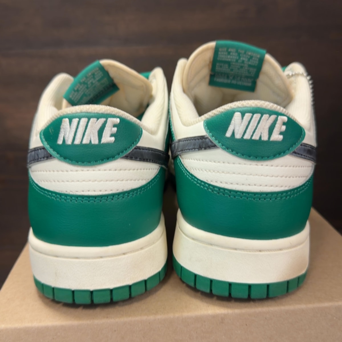 Nike Dunk Low SE Lottery Pack Malachite Green Size 12 (Pre-Owned) - Image 4