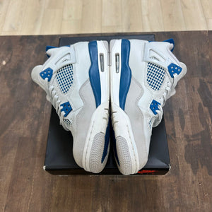 Jordan 4 Retro Military Blue (2024) (GS) Size 7Y (Moderately Worn Pre-Owned) - Image 3