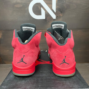 Jordan 5 Retro Red Suede - Image 3