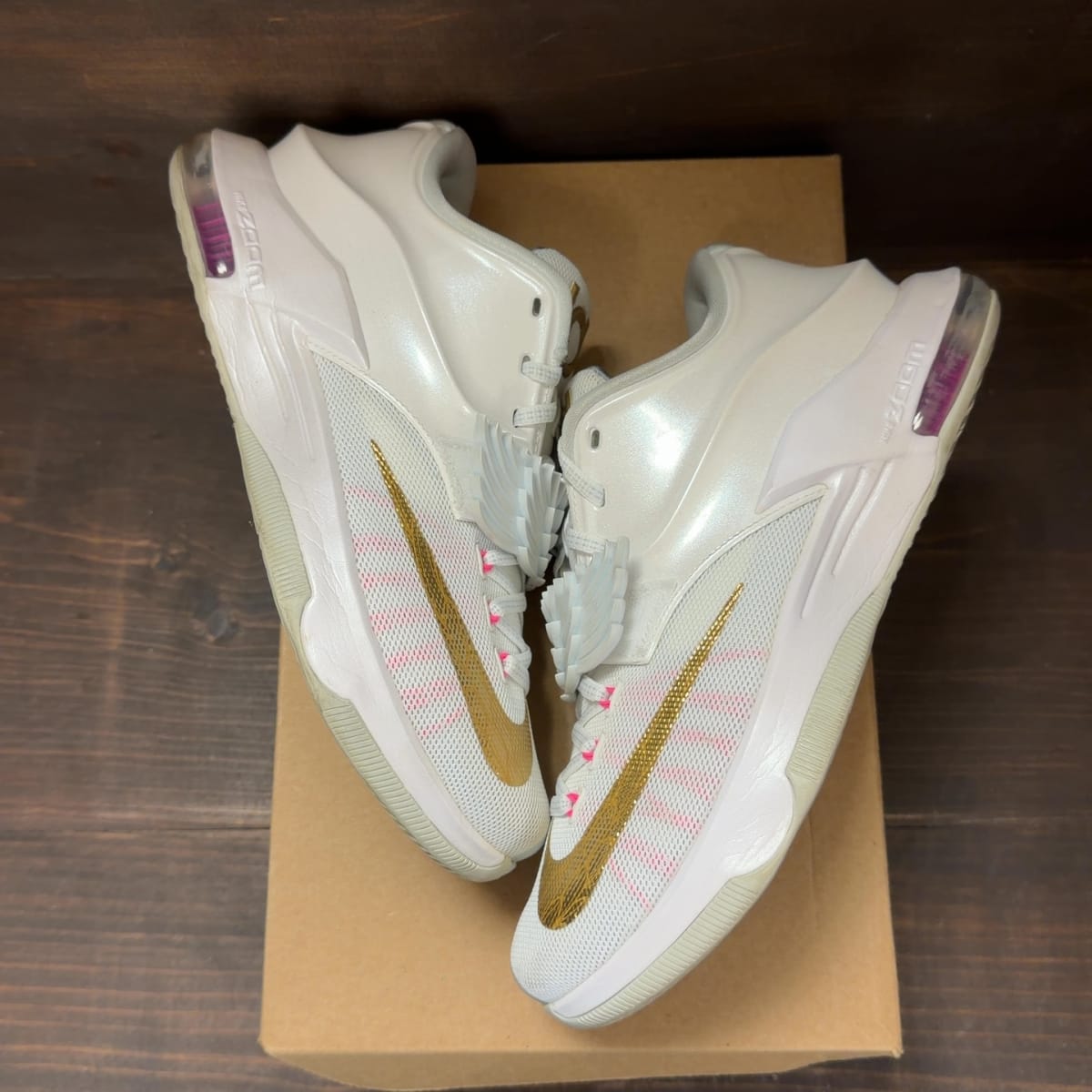 Nike KD 7 Aunt Pearl Size 9 (Pre-Owned) - back