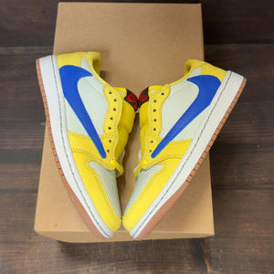 Jordan 1 Retro Low OG SP Travis Scott Canary (Women's) Size 5.5W - Image 2