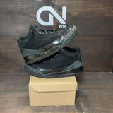 Jordan 3 Retro Black Cat (2025) Size 12 (Pre-Owned) - Image 1
