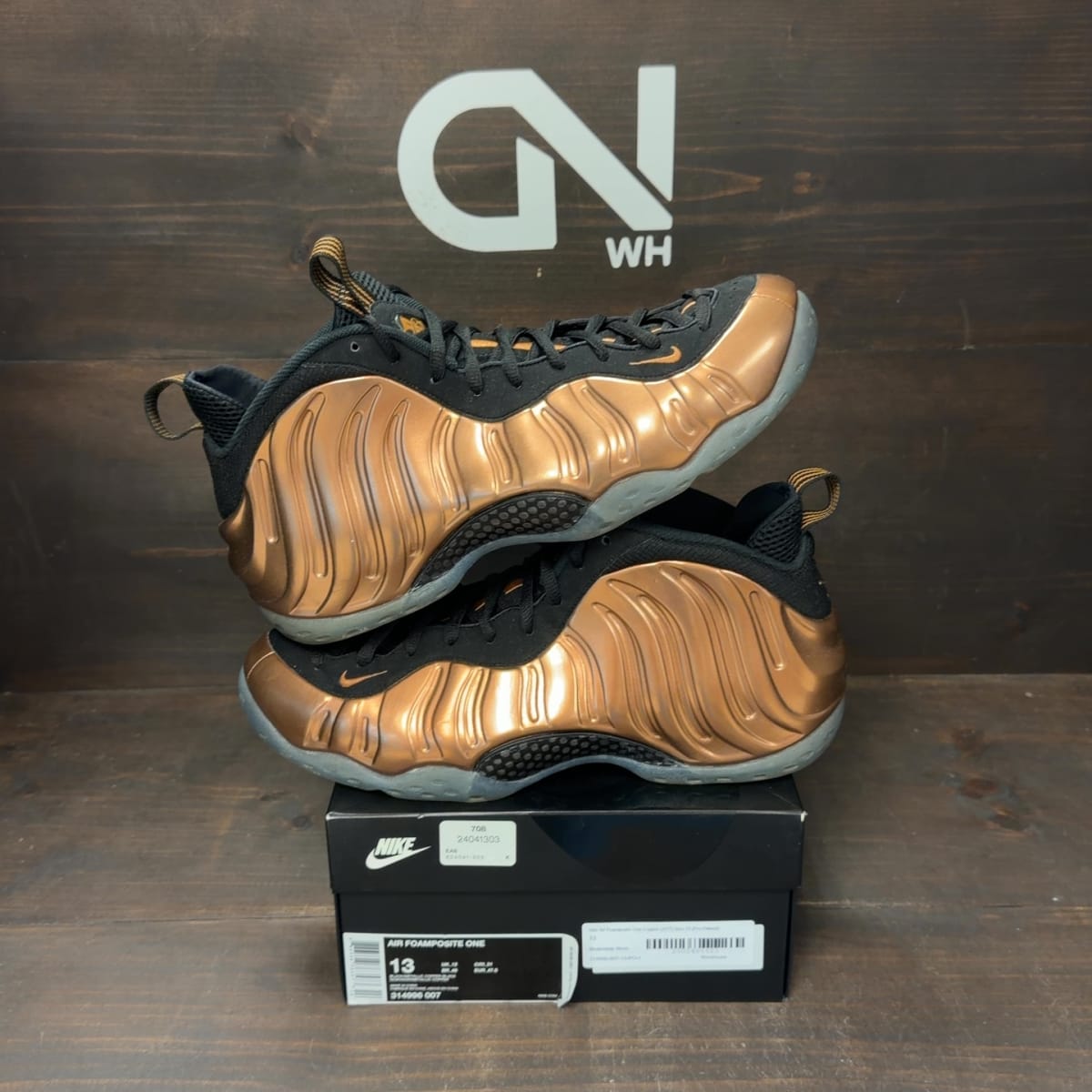 Nike Air Foamposite One Copper (2017) Size 13 (Pre-Owned) - front