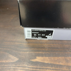 Jordan 11 Retro Low Cement Grey - Image 8