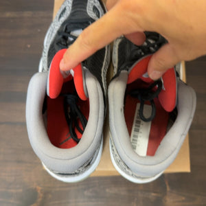 Jordan 11 Retro Low IE Black Cement Size 9 (Pre-Owned) - Image 5