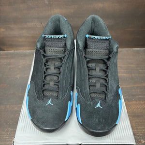 Jordan 14 Retro Black University Blue (2026) Size 9 (Pre-Owned) - side