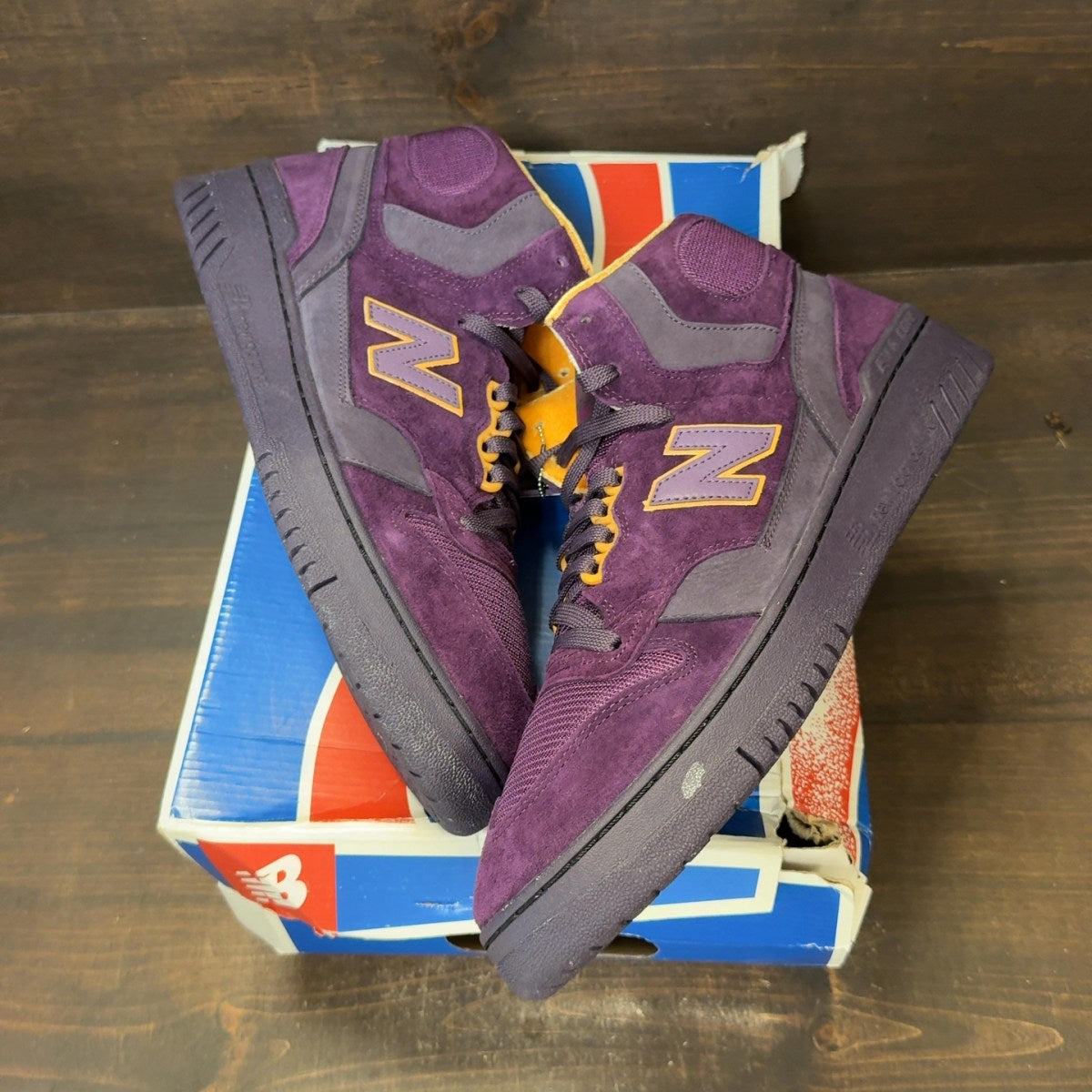 New Balance P740 Packer Shoes James Worthy Purple Reign Size 13 (Pre-Owned) - Image 2
