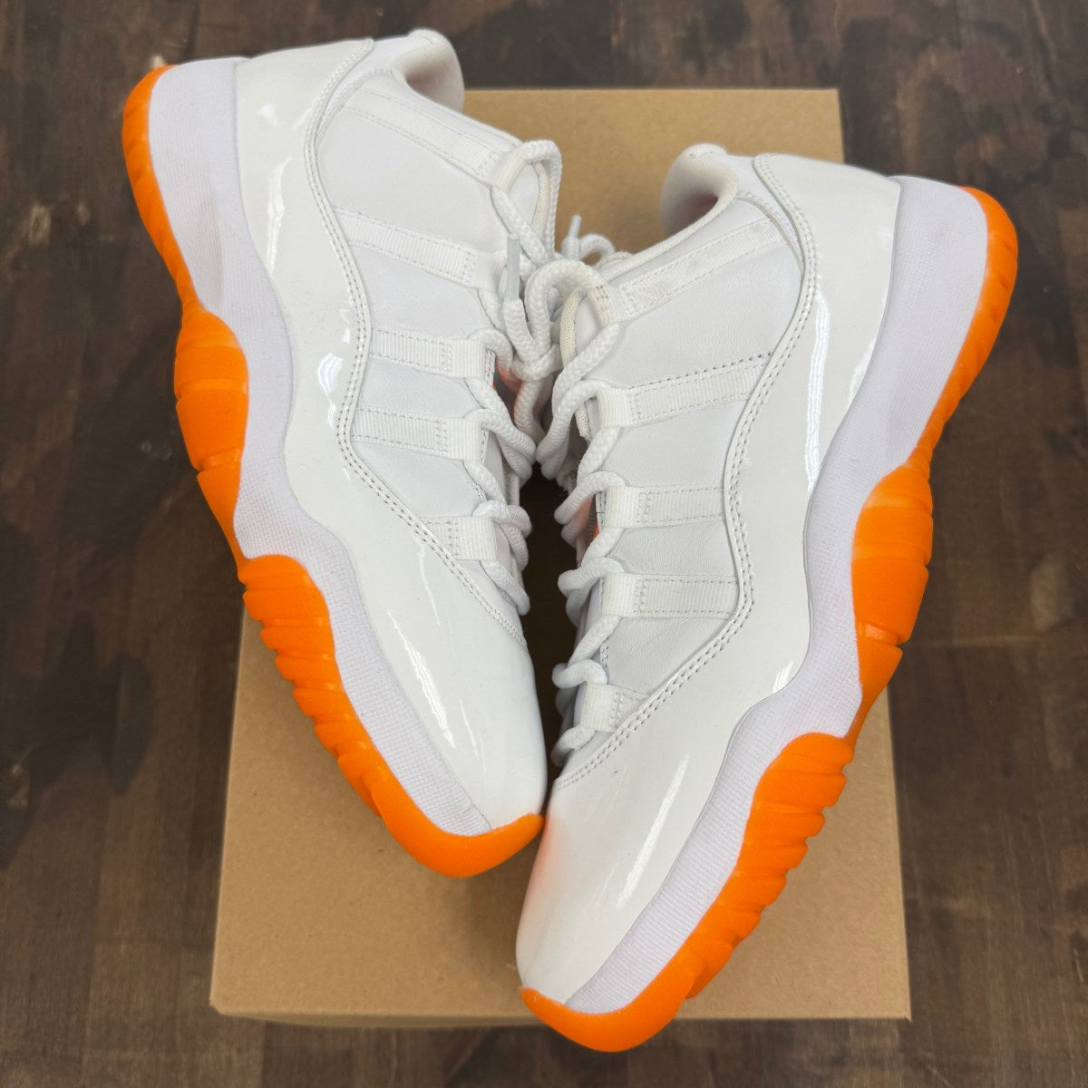Jordan 11 Retro Low Citrus (2021) (Women's) Size 10.5W (Pre-Owned) - Image 1