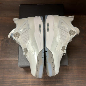 Jordan 4 Retro Photon Dust Blue Chill (GS) Size 6.5Y (Pre-Owned) - aux