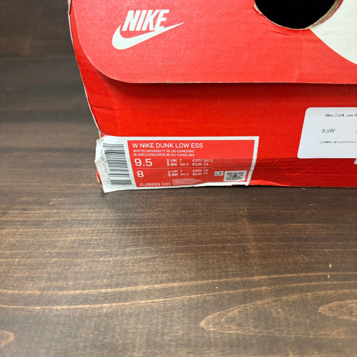 Nike Dunk Low Reverse UNC (Women's) - Image 6