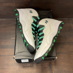 Jordan 10 Retro Verde (GS) Size 7Y (Pre-Owned) - Image 2