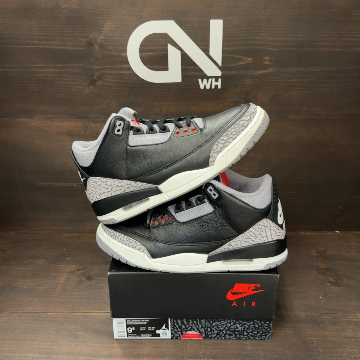 Jordan 3 Retro OG Black Cement (2024) - Image 1
