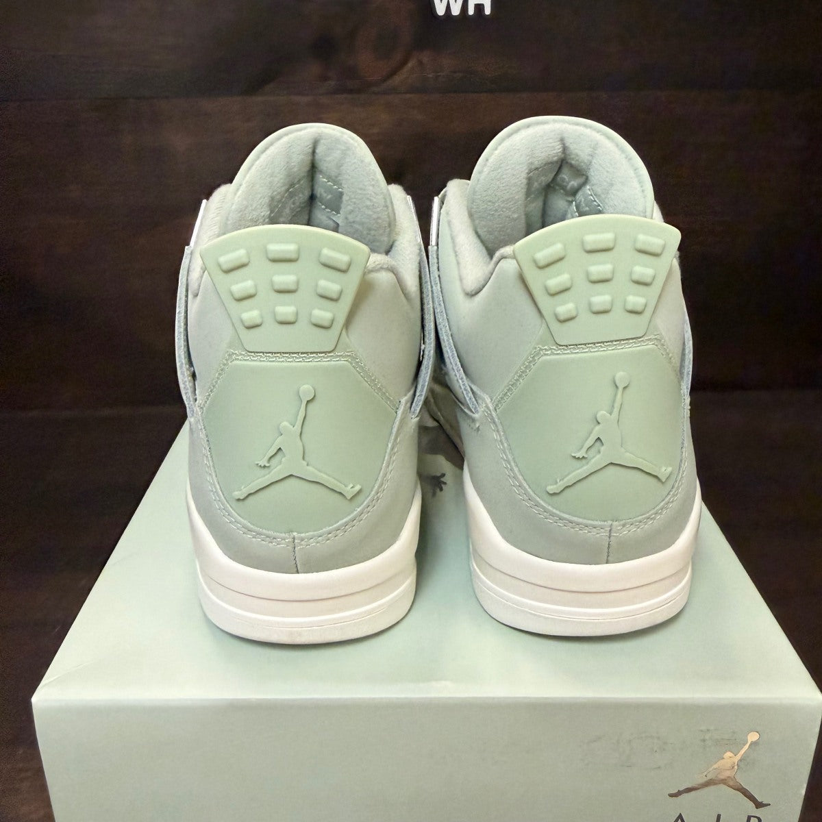 Jordan 4 Retro Seafoam Sail (Women's) - Image 5