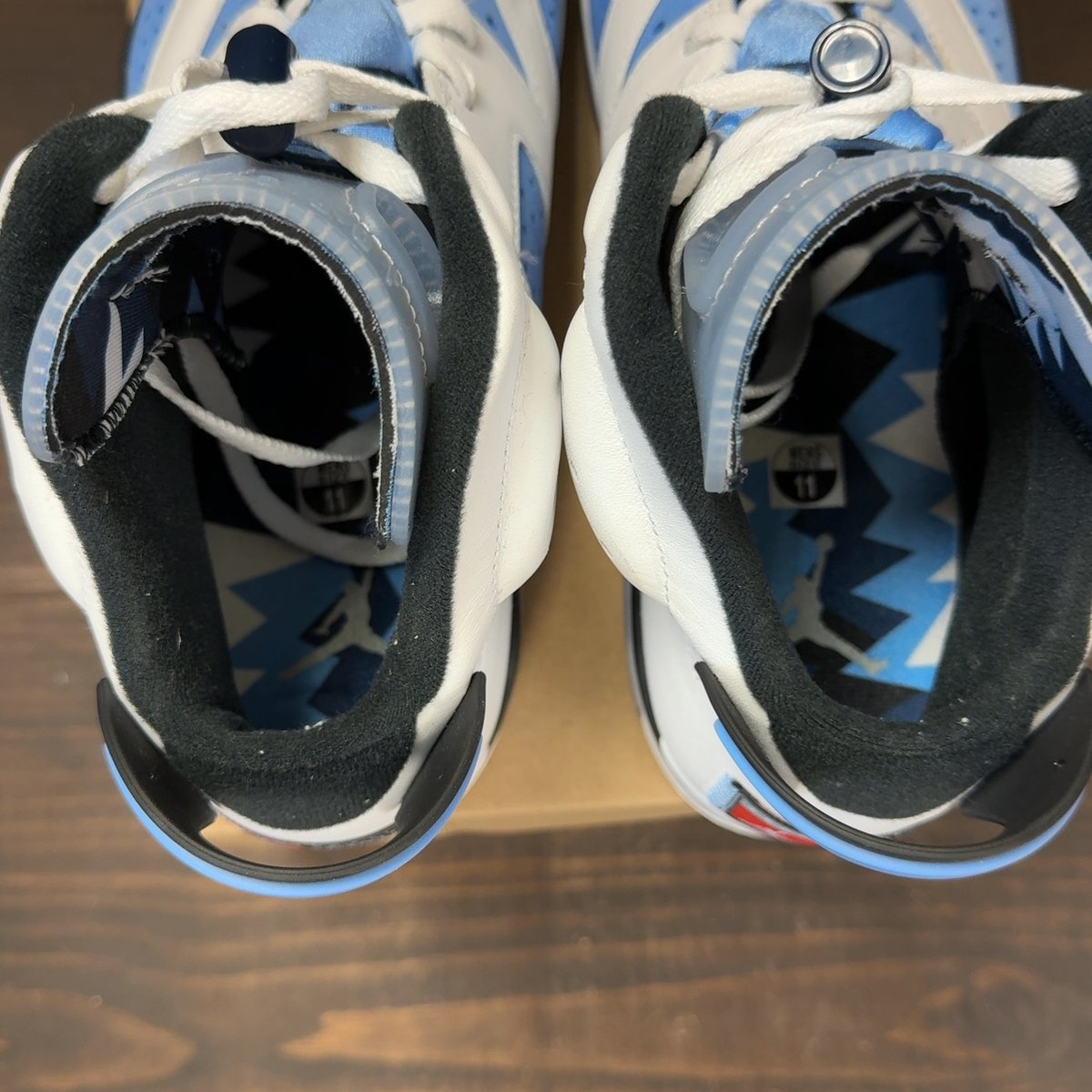 Jordan 6 Retro UNC White Size 11 (Pre-Owned) - aux