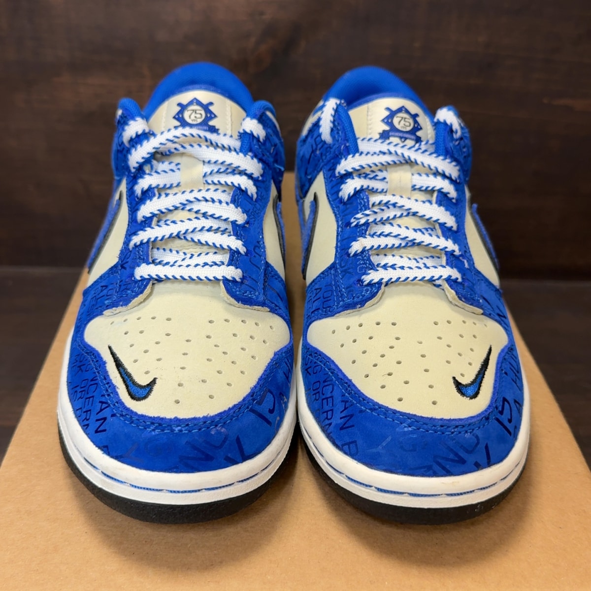 Nike Dunk Low Jackie Robinson (GS) Size 6Y (Pre-Owned) - Image 3