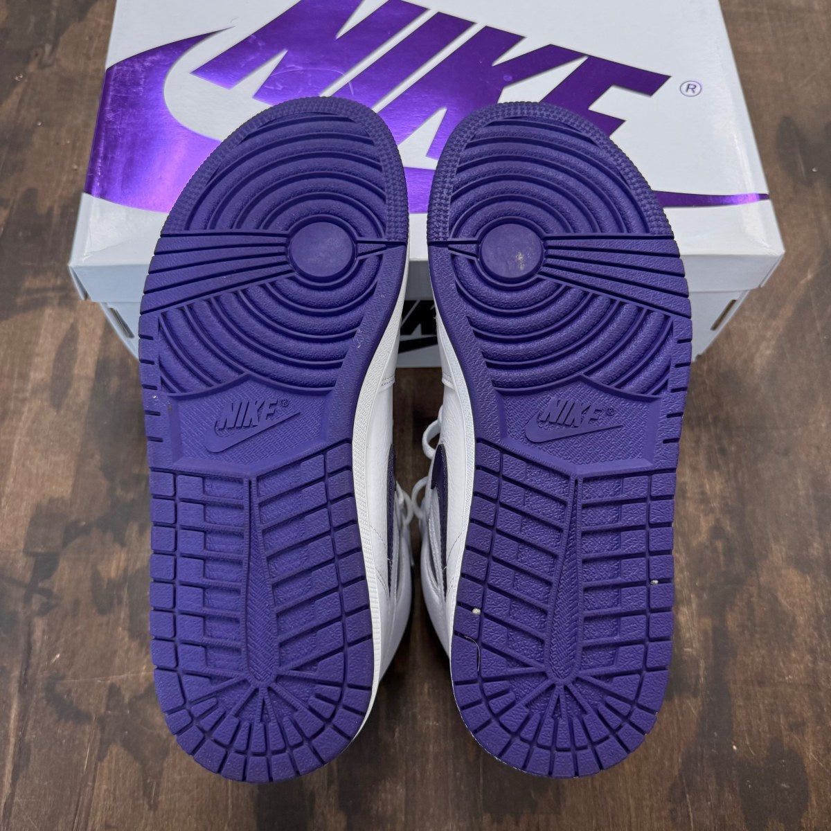 Jordan 1 Retro High Court Purple (Women's) - Image 5