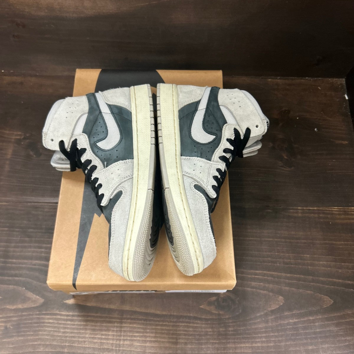 Jordan 1 High Zoom Air CMFT 2 Light Iron Ore (Women's) - Image 4