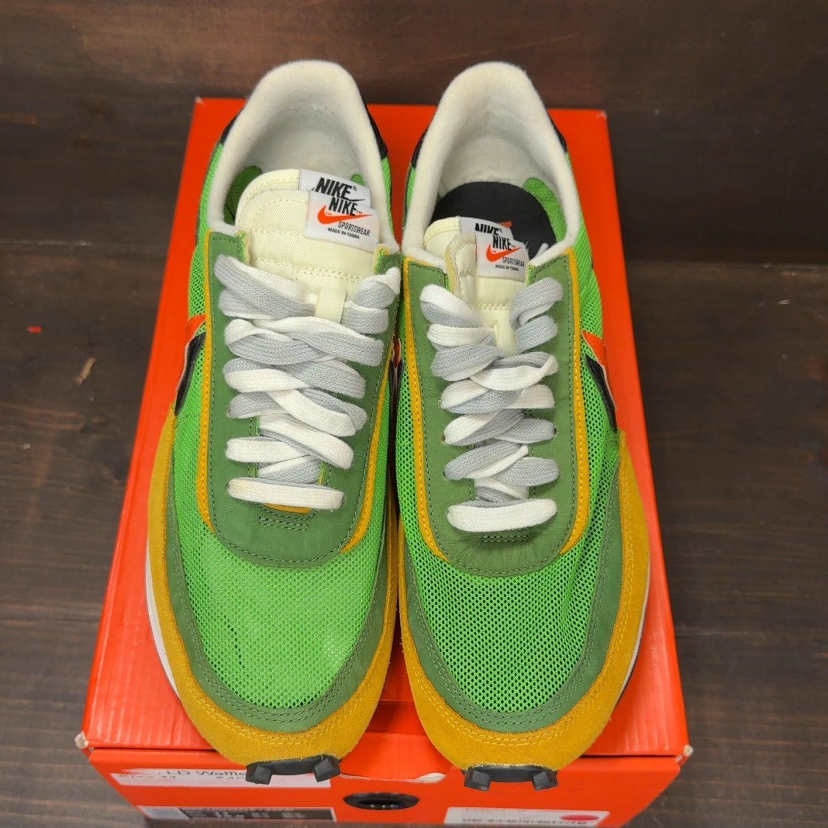 Nike LD Waffle sacai Green Gusto - Image 3