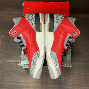 Jordan 3 Retro SE Fire Red (GS) Size 5.5Y (Pre-Owned) - aux