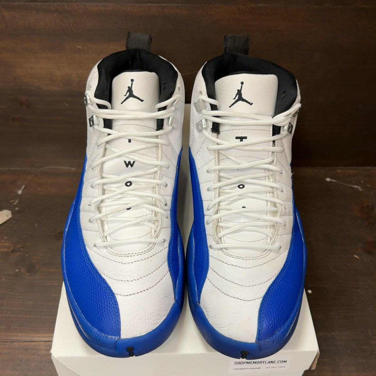 Jordan 12 Retro Blueberry Size 10 (Pre-Owned) - Image 3