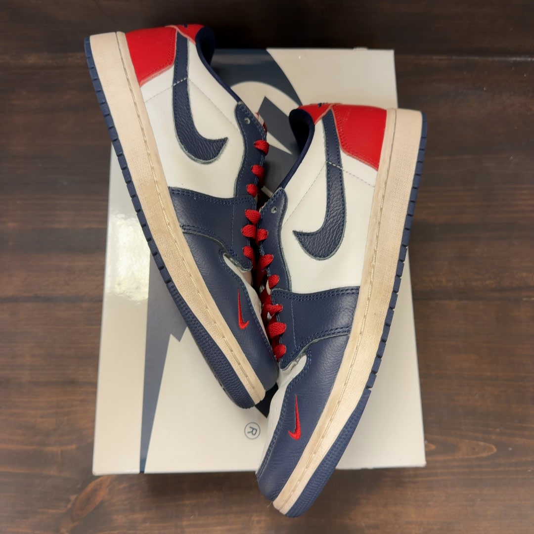 Jordan 1 Retro Low OG Howard University - Image 2