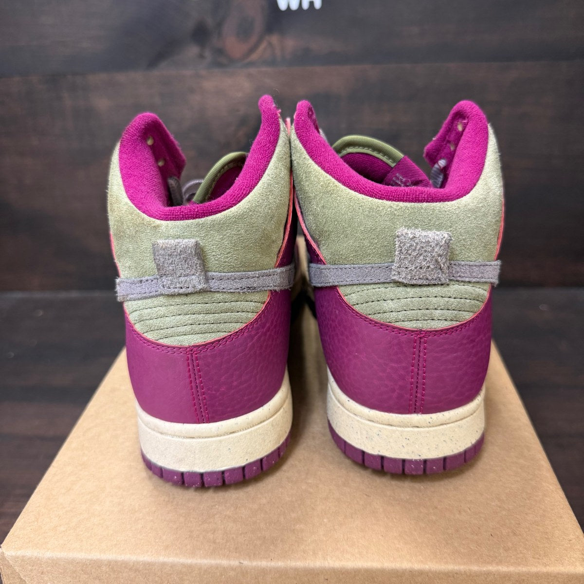 Nike Dunk High Dynamic Berry (Women's) Size 7.5W (Pre-Owned) - Image 3