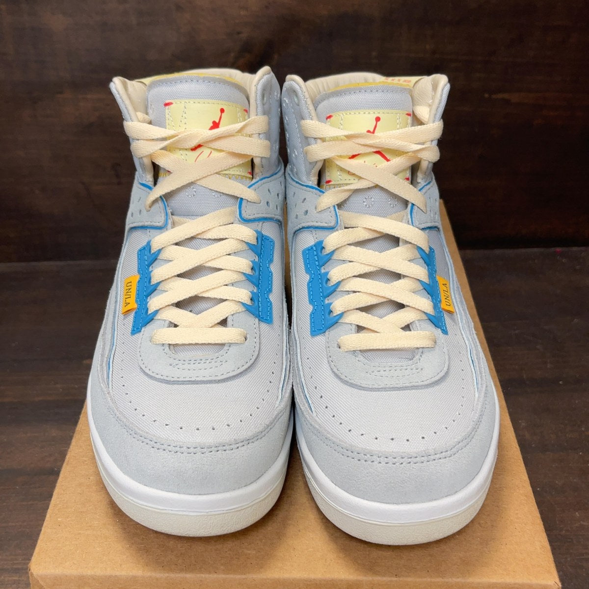 Jordan 2 Retro SP Union Grey Fog Size 7.5 (Pre-Owned) - Image 3