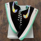 Nike Air Force 1 Low Black Green Glow - Image 1